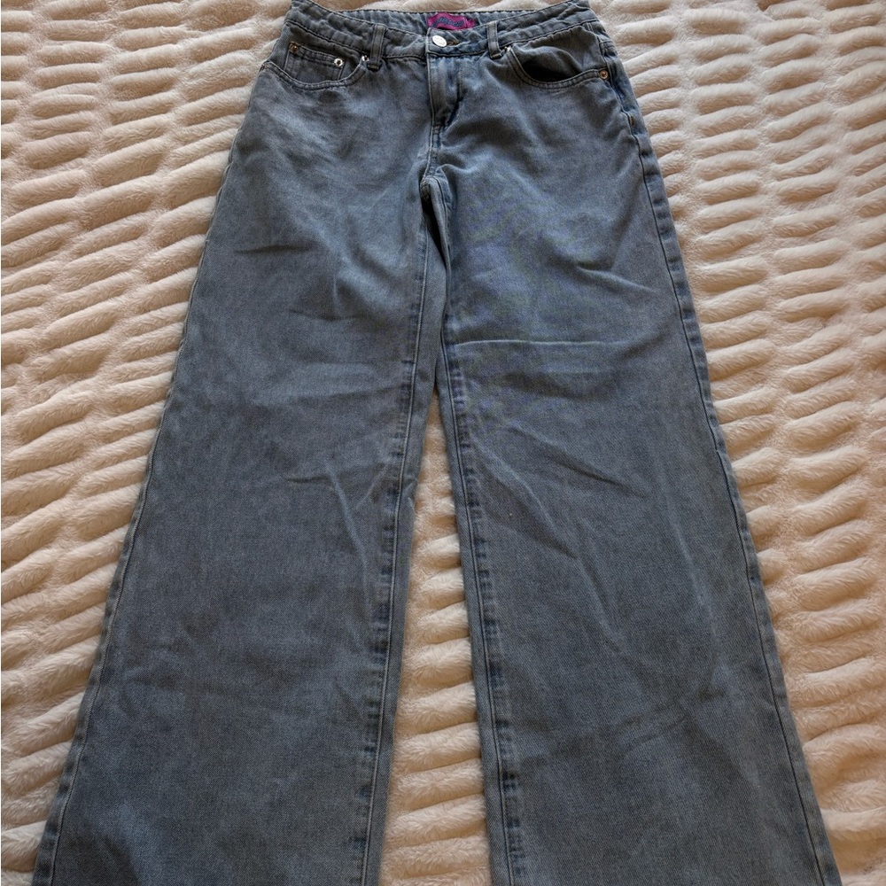 Edikted Light Wash Women’s Jeans - Blue